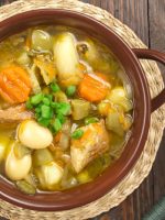 Receta de caldo de gallina ecuatoriano