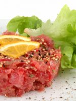 Receta de tartar de atún japonés