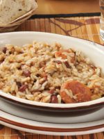 Receta de arroz con habichuelas de bote