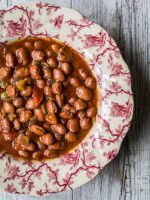 Receta de arroz con habichuelas pintas