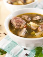 Receta de caldo de carne ecuatoriano