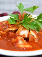 Receta de caldo de pescado rojo