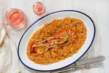 Receta De Arroz Caldoso Con Carabineros - Unareceta.com