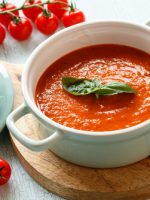 Receta de sopa de tomate light