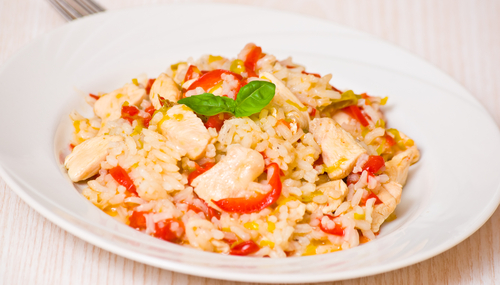 Receta de arroz con bacalao thermomix