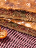 Receta de empanada gallega con hojaldre