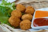croquetas de setas con gambas