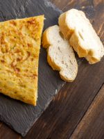 Receta de tortilla de bacalao thermomix