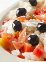 Receta de ensalada de bacalao y tomate