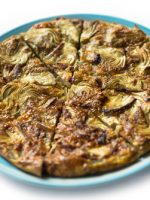 Receta de tortilla de alcachofas congeladas