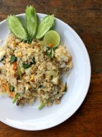 Receta de arroz blanco con pescado