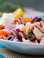 Receta de ensalada de pulpo con vinagreta