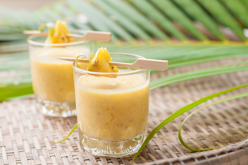 Receta de smoothie de mango