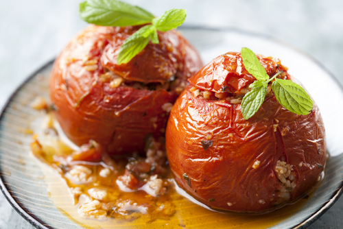 Receta de tomates rellenos al horno