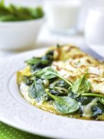 Receta de tortilla de espinacas congeladas
