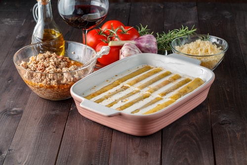 Receta de bechamel con nata
