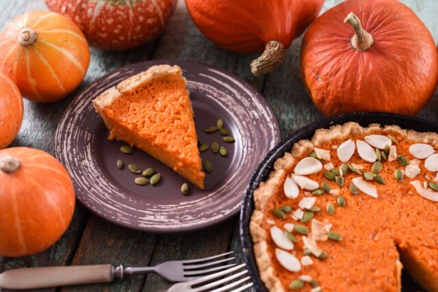 Receta de bizcocho de calabaza y almendras