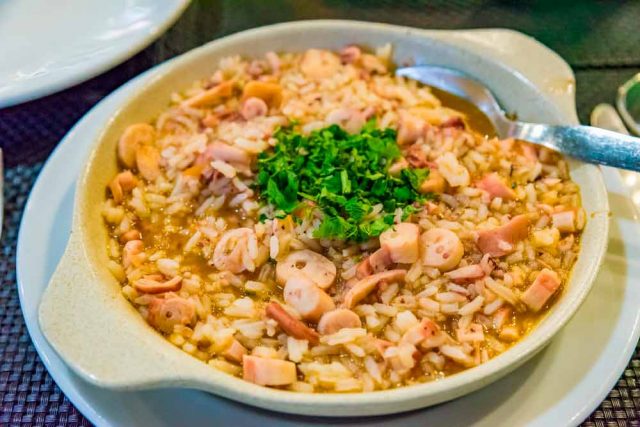 Receta de arroz con pulpo portugués