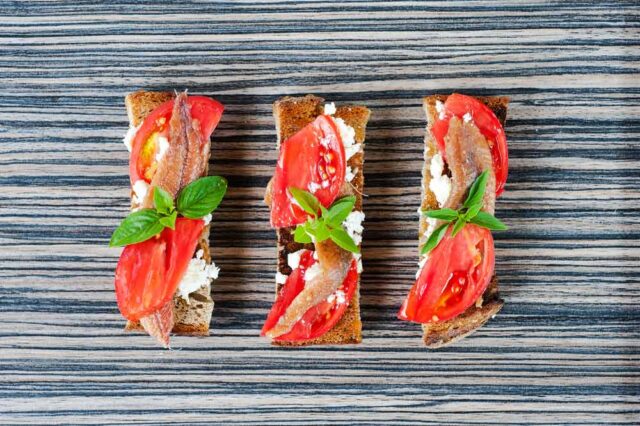 Receta de receta de anchoas con tomate Receta de anchoas con tomate